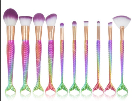 Mermaid Makeup Brushes Mermaid Makeup Brushes